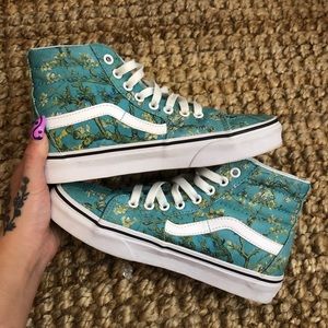 Vans X Van Gogh SK8-HI shoes (almond blossom)